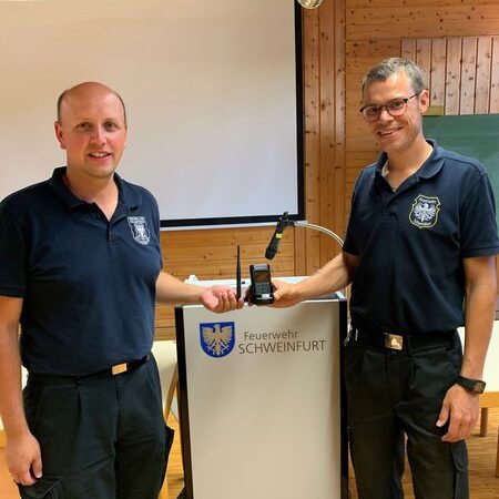 Feuerwehr Schweinfurt nun auch digital alarmierbar
