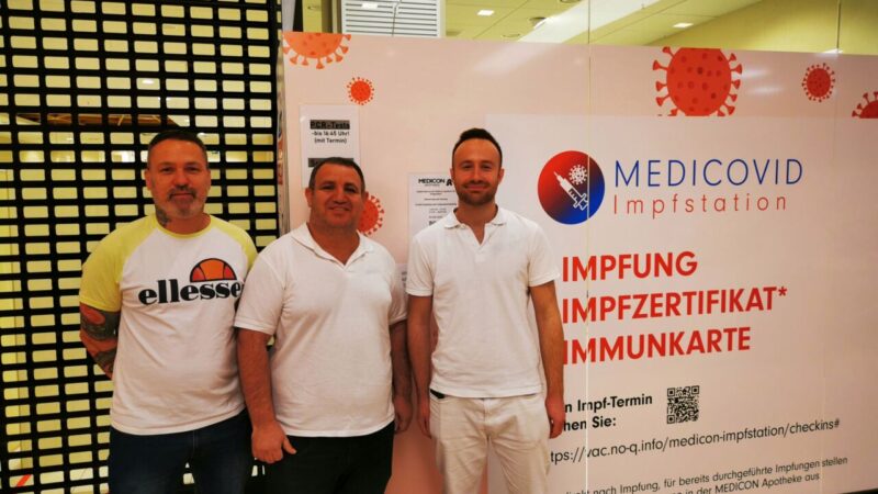 Medicon Apotheke eröffnet Impfzentrum