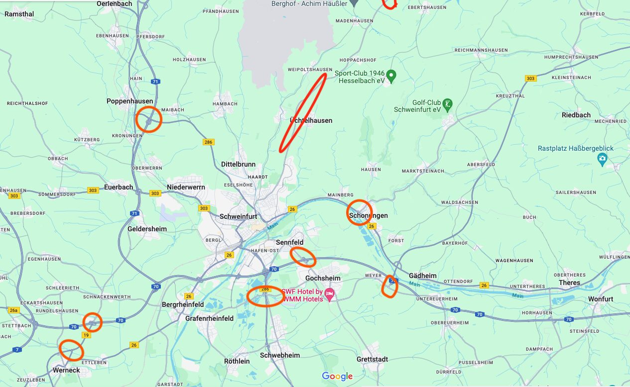 Landwirteprosteste im Landkreis Schweinfurt – Update vom 6. Januar