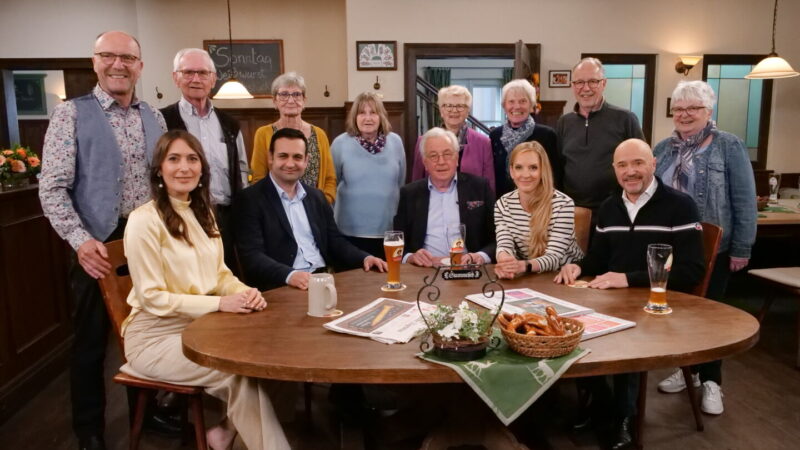 Live-Diskussion über das was Bayern und die Welt bewegt – Wernecker Senioren beim „Sonntags-Stammtisch“ im BR Fernsehen
