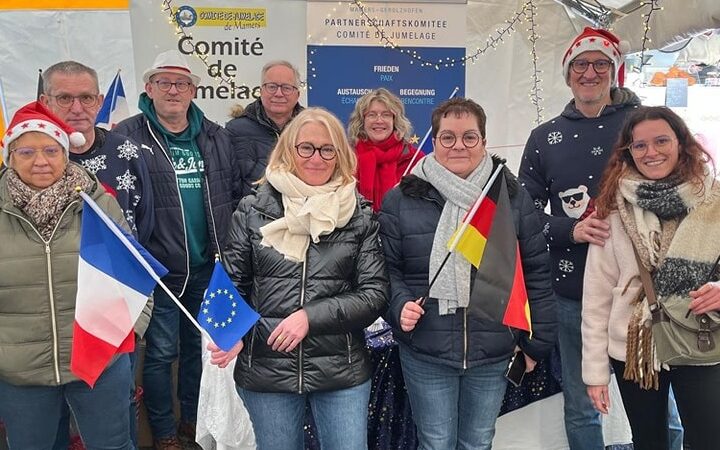 Gerolzhöfer Abordnung nahm am vorweihnachtlichen Markt Marché de Noel in Mamers teil