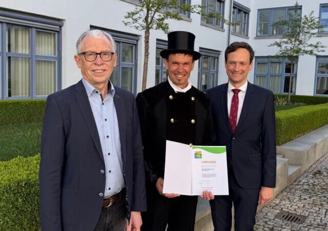 Urkunde für Mario Reusch